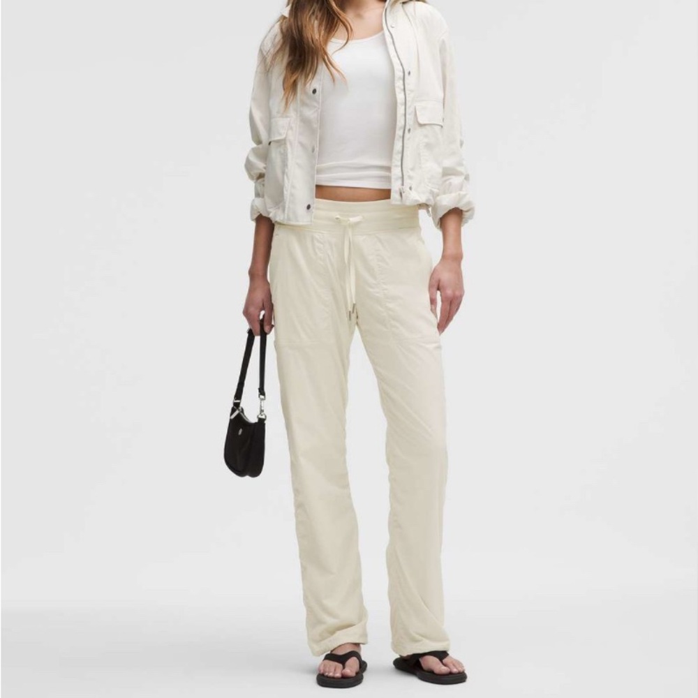 Lululemon Dance Studio Mid-Rise Pant *Regular - Light Ivory